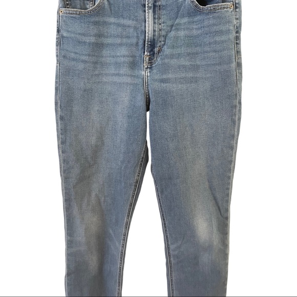 LUCKY BRAND skinny jeans with fray hem sz 31 - Picture 6 of 8